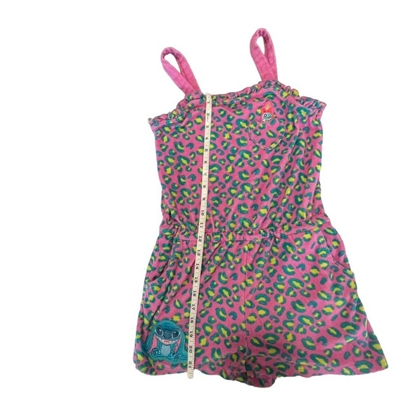 DISNEY Leopard Print STITCH & SCRUMP
Terrycloth Romper size:11/12 - Picture 6 of 9